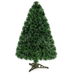 Costway 3Ft Pre-Lit Fiber Optic PVC Christmas Tree Tabletop Plastic -Northlight Decor Sale GUEST 9a72d89d bf33 4ca4 a505 18df54b97722