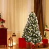 Costway 6ft7.5ft9ft Pre-lit Snowy Christmas Tree 81813982058 Tips W/ Pine Cones & Red Berries -Northlight Decor Sale GUEST 9b92ae46 70b6 4f99 9a72 8cd2671cf358