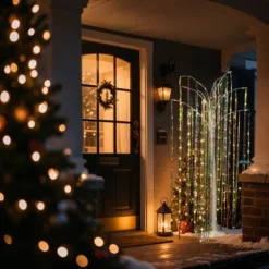 LuxenHome 6Ft White Willow Artificial Tree With 10 Pre-Lit Branches Multicolored 14 LuxenHome 6Ft White Willow Artificial Tree With 10 Pre-Lit Branches Multicolored -Northlight Decor Sale GUEST 9f063544 158a 4bd7 bb75 d402eea4e729