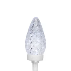 Northlight Patriotic LED C9 Faceted Christmas Lights - Red, White And Blue - 66' White Wire - 100ct -Northlight Decor Sale GUEST a11c39e2 fb11 41bd b255 98e20525d5e4