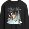 Men's - Disney - Christmas - Up To Snow Good Long Sleeve Graphic T-Shirt