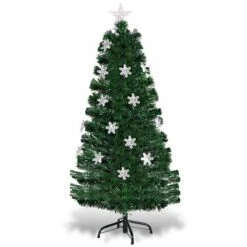Costway 4FT Pre-Lit Fiber Optic Christmas Tree Multicolor Lights -Northlight Decor Sale GUEST a38cad6a 5cc7 4eaf bbd4 811505135483