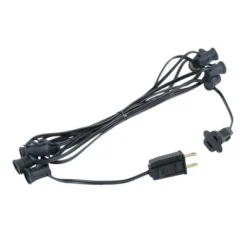 Novelty Lights 10 Socket C7/E12 Candelabra Base Christmas Stringer, Vintage Holiday Hanging Light String, SPT-1 20 Gauge Green Wire -Northlight Decor Sale GUEST a3f8058d e89f 4541 8534 e1b26c4e61d7