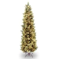 Prelit Slim Carolina Pine Artificial Christmas Tree Clear Lights - National Tree Company -Northlight Decor Sale GUEST a481dde7 6a5b 4037 85e6 cf1a1219a465