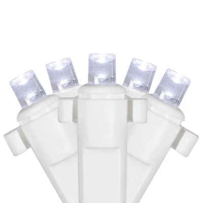 Northlight 2' X 8' Pure White LED Wide Angle Net Style Column Wrap Christmas Lights, White Wire 5 Northlight 2' X 8' Pure White LED Wide Angle Net Style Column Wrap Christmas Lights, White Wire - Image 3