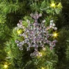 5" Christmas Iridescent Plastic Snowflake Ornament - Wondershop™ -Northlight Decor Sale GUEST abb139bb 159e 4828 bf58 d651470ae0a3