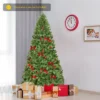 Costway 6Ft/7.5Ft/9Ft Unlit Hinged PVC Artificial Christmas Tree Premium Spruce Tree W/ 928 Tips/1346 Tips/2094 Tips -Northlight Decor Sale GUEST abbf5364 f4f1 412d 9b5b 7c7e69dffaf7