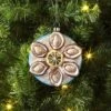 4" Christmas Glass Oyster Ornament Blue Plate - Wondershop™ -Northlight Decor Sale GUEST ad1c2f00 c683 49a8 b2c5 1d57028cf318