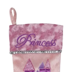 Northlight 20" Pink And Purple Glitter Princess Christmas Stocking -Northlight Decor Sale GUEST ae230e6e 9455 4be2 884d f1e0efefa7ec