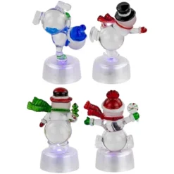 Northlight LED Lighted Color Changing Snowmen Acrylic Christmas Decorations - 4.25" - Set Of 4 9 Northlight LED Lighted Color Changing Snowmen Acrylic Christmas Decorations - 4.25" - Set Of 4 -Northlight Decor Sale GUEST aebfd076 a481 4355 83aa 1e62d69aa382