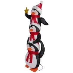 Northlight 41" Lighted Stacked Penguin Family Outdoor Christmas Decoration -Northlight Decor Sale GUEST b063ceee 4315 4118 9ce0 b51f269db425