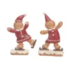 Transpac Resin Ice Skating Gingerbread Decor Set Of 2 Christmas Home Decorations For Festive Holiday Cheer -Northlight Decor Sale GUEST b090bd5f 4fab 424f 84ea 4b25dc664790