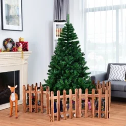 Costway 6FT/7.5FT/9FT PVC Christmas Tree Hinged Solid Metal Legs -Northlight Decor Sale GUEST b5c753e9 5891 45cb 938d 45a5efaba7a4