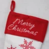 Northlight 15.25" Red And White Snowflake Embroidered Christmas Stocking -Northlight Decor Sale GUEST b84de859 69b9 457a a1ff 22aa71b9749c