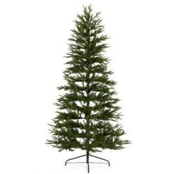 National Tree Company Feel Real Montgomery Clear Prelit Flat Back Half Christmas Tree With Clear Lights & Metal Base, Hinged Easy Assembly -Northlight Decor Sale GUEST bb3f07a2 7ef2 42c9 8e23 2866e227133a