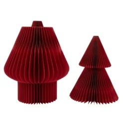 Northlight Accordion Honeycomb Foldable Paper Christmas Tree - 3' - Red -Northlight Decor Sale GUEST bd8c1e1d a80b 4dfc a5dc c094fc71c06b