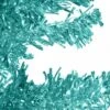 National Tree Company 6ft National Christmas Tree Company Turquoise Tinsel Artificial Pencil Christmas Tree