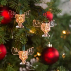 Kurt Adler Indoor/Outdoor Novelty Light Set, National Lampoon Christmas Vacation Wally World Moose Mug, 10 Lights, Clear, 11ft -Northlight Decor Sale GUEST c581cfaa 4eaf 4e31 8169 1beb93a50632