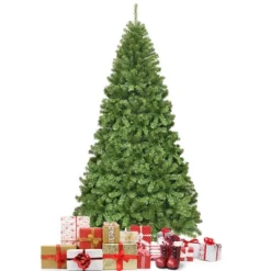 Costway 6Ft/7.5Ft/9Ft Unlit Hinged PVC Artificial Christmas Tree Premium Spruce Tree W/ 928 Tips/1346 Tips/2094 Tips -Northlight Decor Sale GUEST c761f4a9 6b96 45a6 8010 dc163ed2bf47