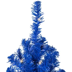 Northlight Pre-Lit Medium Pine Artificial Christmas Tree - 6' - Royal Blue - Clear Lights -Northlight Decor Sale GUEST cc309a48 ea42 4c8d ae28 3d3fd98fc6a3