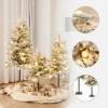 LuxenHome 3-Piece Pre-Lit Snowy Branches Artificial Christmas Tree Set With Metal Base Green 2 LuxenHome 3-Piece Pre-Lit Snowy Branches Artificial Christmas Tree Set With Metal Base Green -Northlight Decor Sale GUEST ce2feda5 8da8 4327 bd49 cb4025f1747e