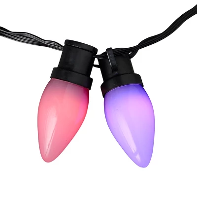 Christmas Vivvi App Based C9 Smooth Lights, 32.8' 50 LEDs 8 Christmas Vivvi App Based C9 Smooth Lights, 32.8' 50 LEDs - Image 6