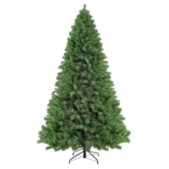 Puleo 7.5ft Unlit Artificial Christmas Tree Full Newcastle Fir: Hinged Branches, Indoor Use, Includes Stand, PVC Material -Northlight Decor Sale GUEST cea96058 d0e5 496b 85a8 12b583dbd184