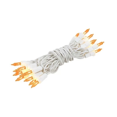 Novelty Lights 20 Light Christmas Craft Mini Light Set, Non-Connectable, White Wire, 8' Long 6 Novelty Lights 20 Light Christmas Craft Mini Light Set, Non-Connectable, White Wire, 8' Long - Image 4