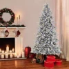 7.5ft Pre-lit Artificial Christmas Tree Flocked Full Bradford Fir: Puleo, Incandescent Lights, Easy Setup -Northlight Decor Sale GUEST d23fb651 c899 4de2 8390 fa4b2b76b6cf