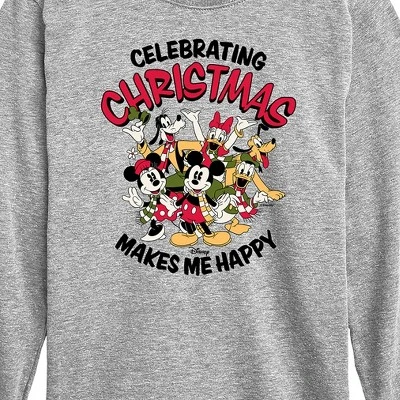 Boys' - Disney - Mickey And Friends Celebrating Christmas Long Sleeve Graphic T-Shirt 3 Boys' - Disney - Mickey And Friends Celebrating Christmas Long Sleeve Graphic T-Shirt