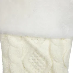 Northlight Cable Knit Christmas Stocking With Faux Fur Cuff - 20.5" - Cream And White 9 Northlight Cable Knit Christmas Stocking With Faux Fur Cuff - 20.5" - Cream And White -Northlight Decor Sale GUEST d3416948 4d87 4384 b48c f3da4e6c39ec