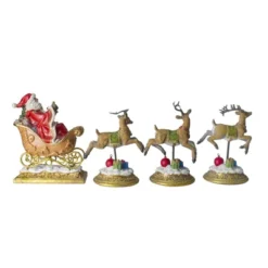 Northlight Santa And Reindeer Christmas Stocking Holders - 9.5" - Set Of 4 -Northlight Decor Sale GUEST d7267f19 8555 4c1c af0b 7da75e356fca