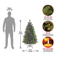 Prelit North Valley Spruce Artificial Christmas Tree Multicolor Lights - National Tree Company -Northlight Decor Sale GUEST da615c3c 5d2e 4f7c 94e3 d8398e855d27