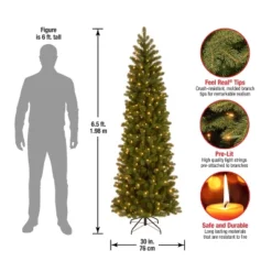 Prelit Slim Feel Real Downswept Douglas Fir Artificial Christmas Tree Clear Lights - National Tree Company 13 Prelit Slim Feel Real Downswept Douglas Fir Artificial Christmas Tree Clear Lights - National Tree Company -Northlight Decor Sale GUEST db497c2a 3c7c 4ca5 8424 831b8a8cf423