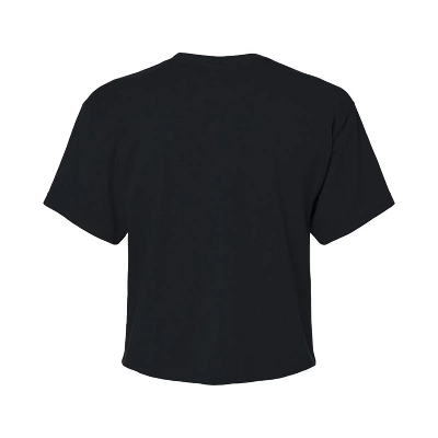 Women's - Disney - Christmas Crew Cropped Graphic T-Shirt 4 Women's - Disney - Christmas Crew Cropped Graphic T-Shirt - Image 2