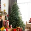 Costway 7ft Artificial Christmas Spruce Hinged Tree W/ 1260 Mixed PE & PVC Tips -Northlight Decor Sale GUEST de84b806 769b 46ed 9029 639575e2a168