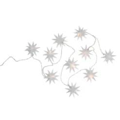 Northlight 10-Count LED White Star Christmas Fairy Lights, 5.25ft, Copper Wire -Northlight Decor Sale GUEST de9c4161 7676 425e 821b 44ff1fc3dd6c