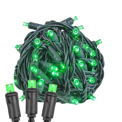 Novelty Lights 11 Feet Long, 50 Mini Black Wire Christmas Lights, End To End Connectable, UL Listed For Indoor/Outdoor Use 10 Novelty Lights 11 Feet Long, 50 Mini Black Wire Christmas Lights, End To End Connectable, UL Listed For Indoor/Outdoor Use - Image 8