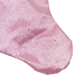 Northlight 21" Pink And Silver Glittered Princess Christmas Stocking With Cuff -Northlight Decor Sale GUEST dfb493ac 198c 466c b946 0f53b6b7ee00