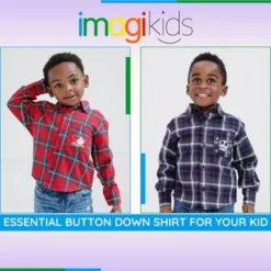 Disney Flannel Button Down Dress Shirt Toddler -Northlight Decor Sale GUEST dfec8ad1 95b1 4a01 87d6 3382736d0872 1