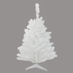 Northlight Medium Snow White Pine Artificial Christmas Tree - 2' - Unlit
