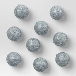 9pc Tinsel Ball Christmas Tree Ornament Set - Wondershop™ -Northlight Decor Sale GUEST e12e2925 9c1c 41cf a7fa fe407c992bdc