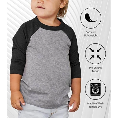 Boys' - Disney - Christmas - Snowy Bunny Kisses Raglan Graphic T-Shirt 5 Boys' - Disney - Christmas - Snowy Bunny Kisses Raglan Graphic T-Shirt - Image 3