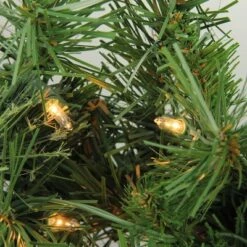 Northlight 7.5' Prelit Artificial Christmas Tree Mixed Cashmere Pine Medium - Clear Lights