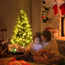 Costway 5ft Pre-lit PVC Artificial Half Christmas Tree 250 LED Lights -Northlight Decor Sale GUEST e7b62388 f54f 4e60 b7a7 f97ccb54c455