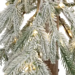 Northlight Pre-Lit Flocked Battery Operated Alpine Artificial Christmas Tree - 3' - Clear LED Lights 15 Northlight Pre-Lit Flocked Battery Operated Alpine Artificial Christmas Tree - 3' - Clear LED Lights -Northlight Decor Sale GUEST ea6f58e6 f744 4fa4 8f06 50fbff8c5e82