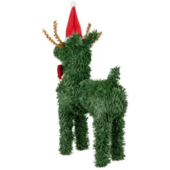Northlight Pine Reindeer With Bell Artificial Christmas Decoration - 12" -Northlight Decor Sale GUEST eaa75747 6c27 44c8 a654 87ba839666ad