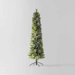 Pre-lit Slim Virginia Pine Artificial Christmas Tree Dual Color LED Lights - Wondershop™ -Northlight Decor Sale GUEST ec9fb742 367f 44e3 9783 75c43ca32d06