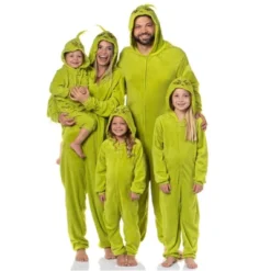 Seven Times Six Dr. Seuss GRINCH Who Stole Christmas Hooded Costume Pajama Union Suit Green -Northlight Decor Sale GUEST ef23d471 12c2 4c96 9aa6 14c8a8957a7b