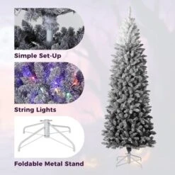 4.5/6/7.5/9 FT Artificial Christmas Tree, Christmas Tree With Decoration, Metal Base Easy Assembly For Home, Office, Party, Holiday Decor 28 4.5/6/7.5/9 FT Artificial Christmas Tree, Christmas Tree With Decoration, Metal Base Easy Assembly For Home, Office, Party, Holiday Decor -Northlight Decor Sale GUEST efcfc24b dbb8 4d27 a3a3 028655c04fce
